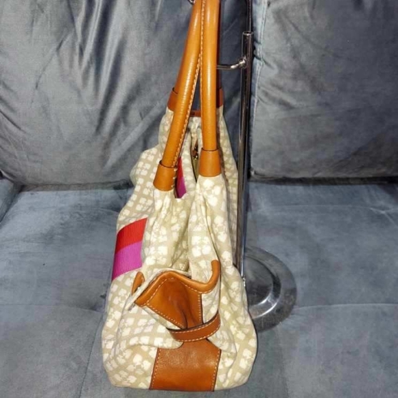 EUC KATE SPADE NEW YORK "STEVIE" VINTAGE CLASSIC SPADE STUCCO SHOULDER BAG - Picture 8 of 13